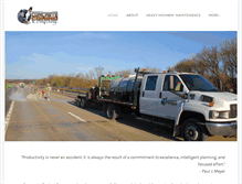 Tablet Screenshot of concretecoringinc.com